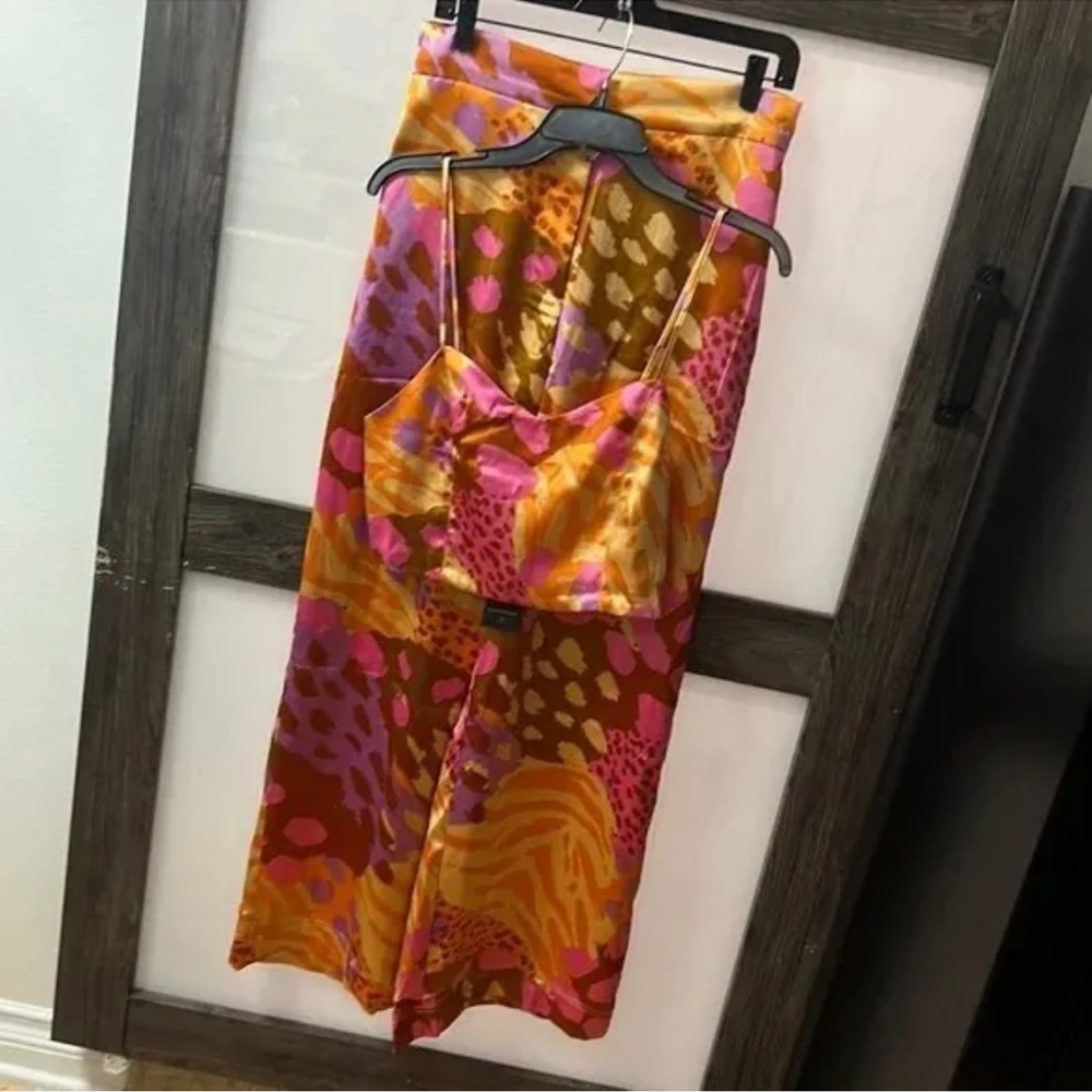 Christian Lacroix Wide Leg Pants and Top Set